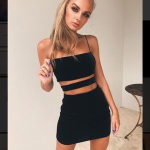 TIGERMIST CUTOUT LITTLE BLACK DRESS🖤